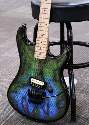 Kramer - Baretta Custom Graphics Electric Guitar - ''Viper'' Snakeskin